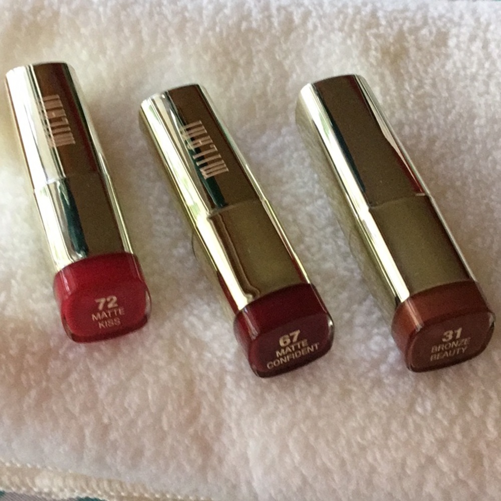 Milani lipsticks